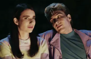 Emma Roberts and Cody Fern in American Horror Story: 1984 (FX)