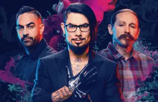 Ink Master's Chris Nunez, Dave Navarro and Oliver Peck. (Paramount Network)