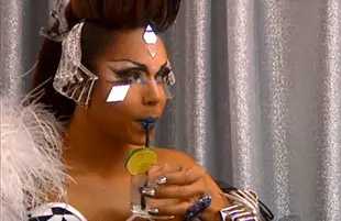 Mariah Paris Balenciaiga on Untucked (World of Wonder/VH1)
