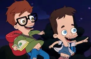 Andrew and Nick (voiced by John Mulaney and Nick Kroll) are joined by some top-shelf guest voices in Big Mouth's just-dropped third season. (Photo: Netflix)