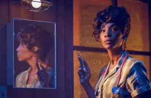 Angelica Ross as Nurse Rita in American Horror Story: 1984 (Photo: FX)