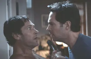 Paul Rudd stars opposite himself in the mind-bending new comedy, Living With Yourself. (Netflix)
