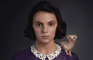 Dafne Keen stars as Lyra in His Dark Materials. (BBC/HBO)