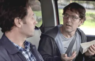 Paul Rudd stars opposite himself in Living With Yourself. (Netflix)