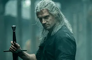 Henry Cavill stars in The Witcher (Netflix)