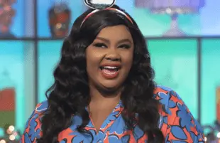 Nicole Byer hosts the second season of Nailed It! Holiday (Netflix)
