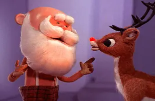 An image from Rudolph the Red-Nosed Reindeer (CBS)