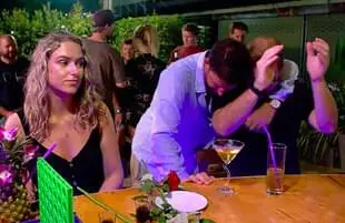 Courtney Skippon, Tanner Sterback, and Kevin Dobson in Below Deck (Bravo)