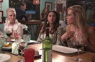 Margaret Josephs, Jennifer Aydin, and Jackie Goldschneider in RHONJ (Bravo)