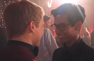 Joe Serafini and Frankie Rodriguez in High School Musical: The Musical: The Series. (Photo: Disney+)