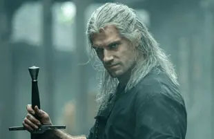 Henry Cavill stars as Geralt of Rivia in The Witcher (Netflix)