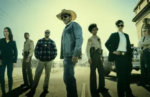 Yara Martinez, Shane Paul McGhie, Brian Van Holt, Stephen Dorff, Danielle Mone Truitt, Bex Taylor-Klaus, and Mark Moses star in Deputy . (Photo: Miller Mobley/Fox)