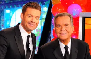 Ryan Seacrest and Dick Clark in 2011, prior to Clark's death the following year.  (ABC)