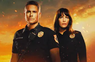 Rob Lowe and Liv Tyler in 9-1-1: Lone Star. (FOX)