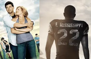 Kyle Chandler and Connie Britton in Friday Night Lights and Last Chance U. (Photos: NBC, Netflix)