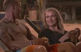 Brian de Saint Pern and Courtney Skippon in Below Deck. (Bravo)