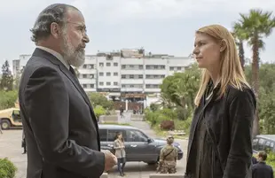 Mandy Patinkin and Claire Danes in Homeland. (Showtime)