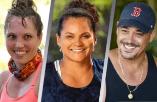 Sarah Lacina, Sandra Diaz-Twine and Rob Mariano are among those who enter Survivor: Winners at War with the biggest targets on their backs. (Photos: CBS)