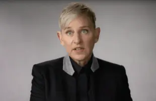 Ellen DeGeneres is one of dozens of key players in the history of LGBTQ television who tell their story in Visible: Out on Television. (Photo: Apple TV+) 