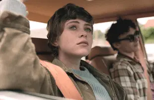 Sophia Lillis and Wyatt Oleff in I Am Not Okay With This. (Photo: Netflix)