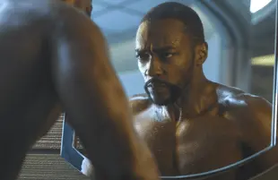 Anthony Mackie takes over as lead in Season 2 of Altered Carbon (Netflix).