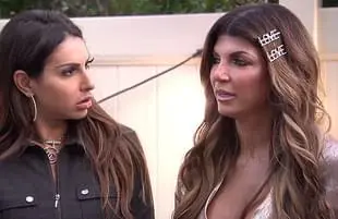 Jennifer Aydin, Teresa Giudice in The Real Housewives of New Jersey. (Bravo)