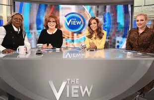 Whoopi Goldberg, Joy Behar, Sunny Hostin and Meghan McCain on The View. (ABC)