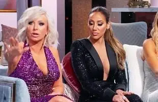 Margaret Josephs, Melissa Gorga in RHONJ. (Bravo)