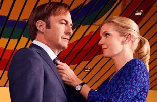 Bob Odenkirk and Rhea Seehorn in Better Call Saul. (AMC)