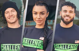 Jay Starrett, Kailah Casillas and Cory Wharton are among the 28 competitors in The Challenge: Total Madness. (MTV)