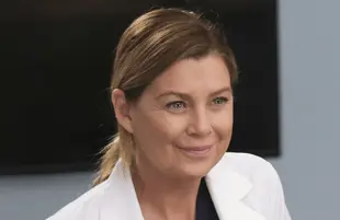 Ellen Pompeo in tonight's ersatz season finale of Grey's Anatomy. (Photo: ABC/Jessica Brooks)