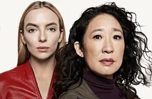 Jodie Comer and Sandra Oh in Killing Eve. (BBC America)