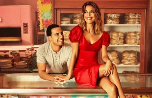 Victor Rasuk and Nathalie Kelley star in The Baker and the Beauty. (Photo: ABC/Nino Munoz)