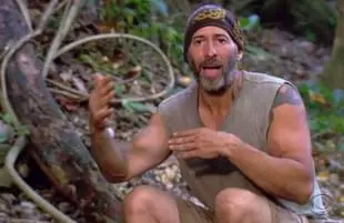 Tony Vlachos in Survivor. (CBS)