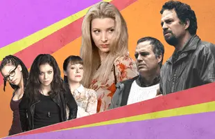 Orphan Black and Friends are two of many shows to precede I Know This Much Is True in casting the same actor in multiple roles. (Photos: BBC America/Warner Bros. TV/HBO))