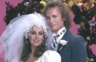 Genie Francis and Anthony Geary in General Hospital. (ABC)