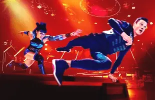 The chase is on: Ultimate Tag brings the schoolyard game to TV. (FOX)