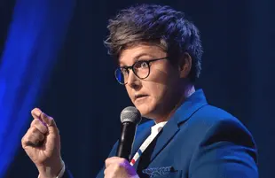 Hannah Gadsby in Douglas. (Netflix)