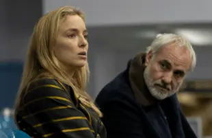 Jodie Comer and Kim Bodnia in Killing Eve. (BBC America)