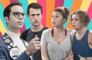 The Politician, 13 Reasons Why and Fuller House are among the shows returning with new episodes this month. (Photos: Netflix)