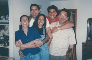 Rey Rivera (in red) photographed with his family. Unlike its more stodgy predecessor, Netflix's  Unsolved Mysteries reboot makes space for grief, guilt, and straight-up weirdness in the stories it tells. (Photo: Netflix)