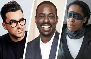 Dan Levy, Sterling K Brown and Regina King were among the Emmy nominees announced Tuesday. (Photos: CBC/NBC.HBO)