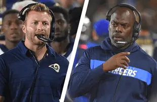 Head coaches Sean McVay of the Rams and Anthony Lynn of the Chargers are set to take center stage this season in  HBO's Hard Knocks: Los Angeles.