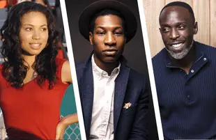 Jurnee Smollett-Bell, Jonathan Majors and Michael K. Williams star in HBO's Lovecraft Country. 