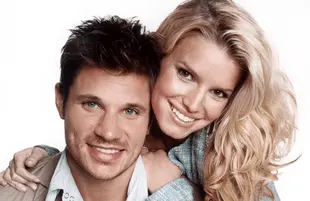 Ever the trailblazers: Nick Lachey and Jessica Simpson in Newlyweds: Nick & Jessica. (Photo: MTV)