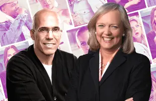 Quibi co-CEOs Jeffrey Katzenberg and Meg Whitman.