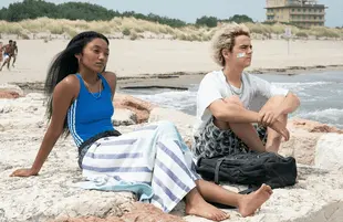 Jordan Kristine Seamón and Jack Dylan Grazer in We Are Who We Are. (HBO) 