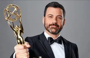 Return engagement: Jimmy Kimmel hosts Sunday's 72nd Primetime Emmy Awards. (Photo: ABC)
