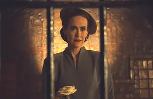 Sarah Paulson as Nurse Mildred Ratched (Netflix)