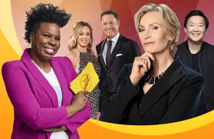 Networks are packing their early fall schedules with fresh reality programming, including the Leslie Jones-hosted Supermarket Sweep, Clare Crawley's Bachelorette, a new Westest Link revival starring Jane Lynch, and the Ken Jeong-hosted I Can See Your Voice (Photos: ABC/NBC/FOX) 